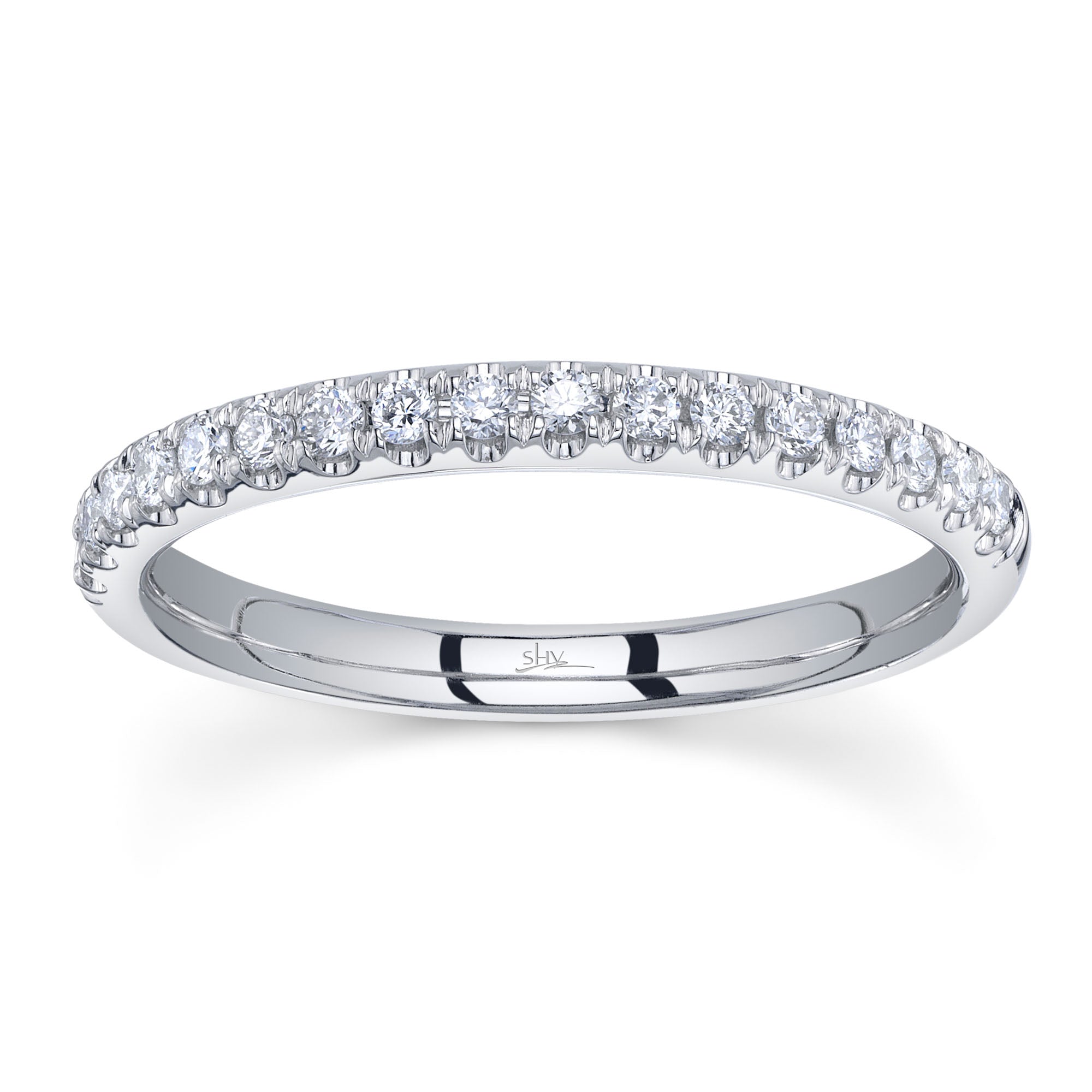 0.25CT 14K W/G DIAMOND LADY'S BAND