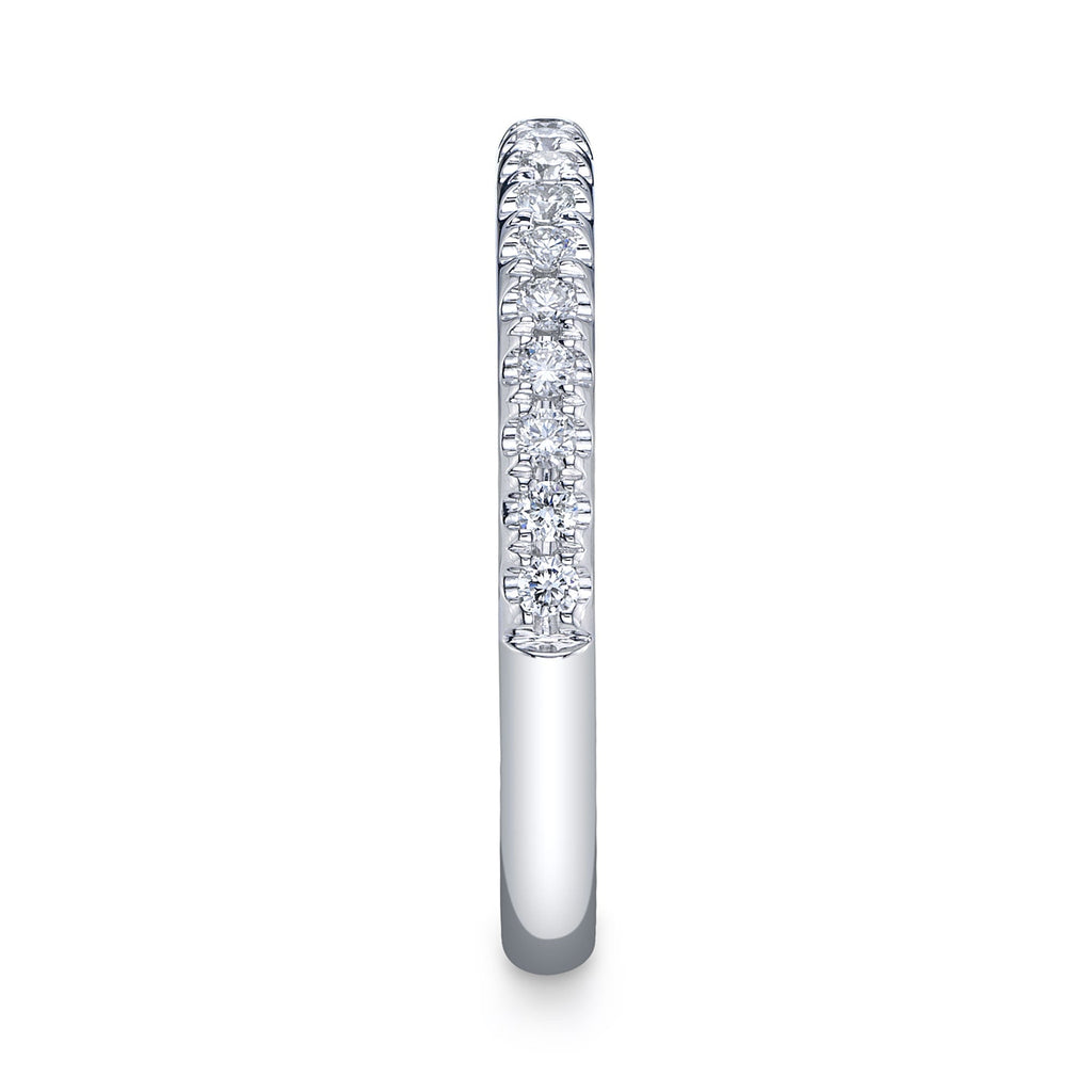 0.25CT 14K W/G DIAMOND LADY'S BAND
