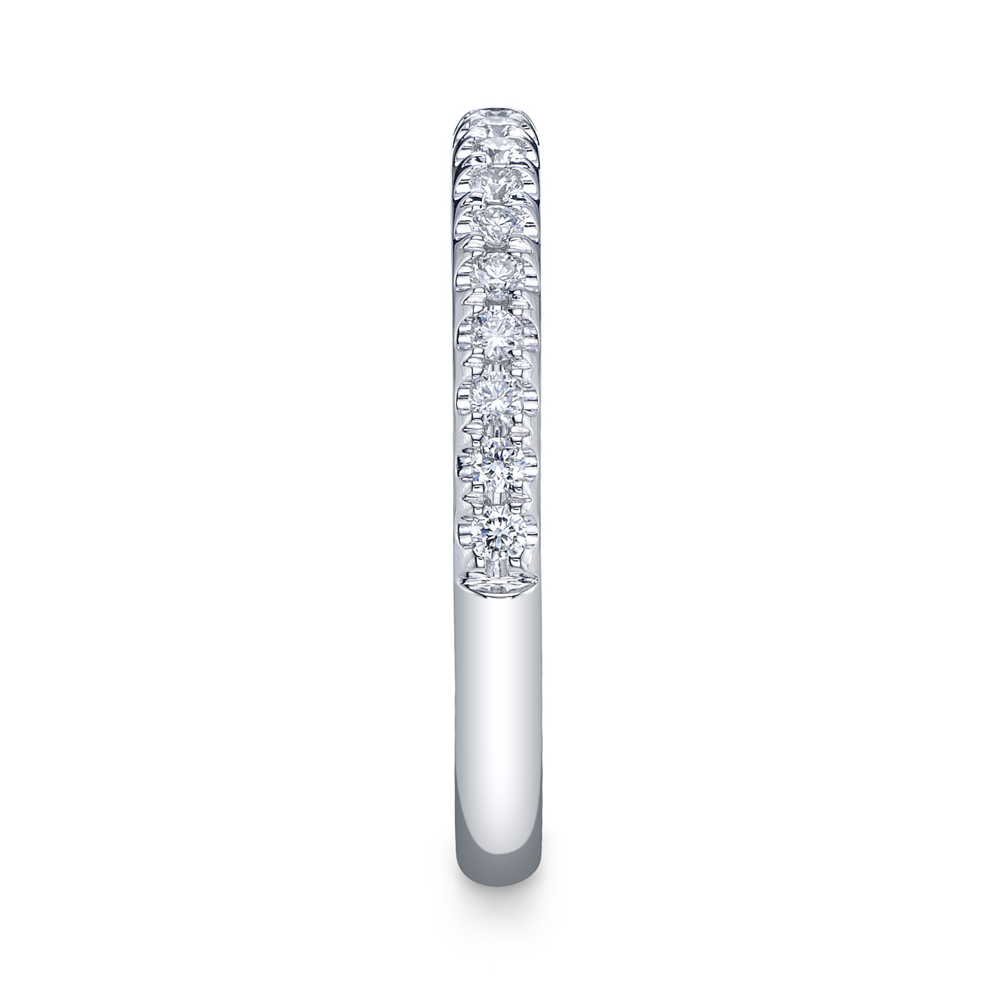 0.25CT 14K W/G DIAMOND LADY'S BAND