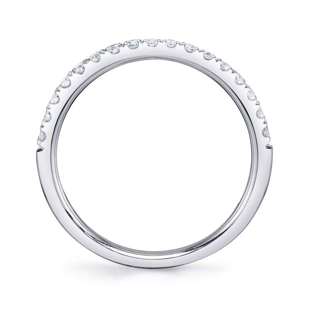 0.25CT 14K W/G DIAMOND LADY'S BAND