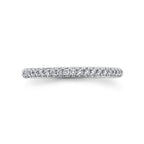 0.18CT 14K W/G DIAMOND LADY'S BAND