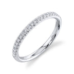 0.18CT 14K W/G DIAMOND LADY'S BAND