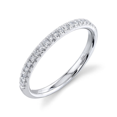 0.18CT 14K W/G DIAMOND LADY'S BAND