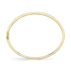 0.88CT 14K Y/G DIAMOND BANGLE