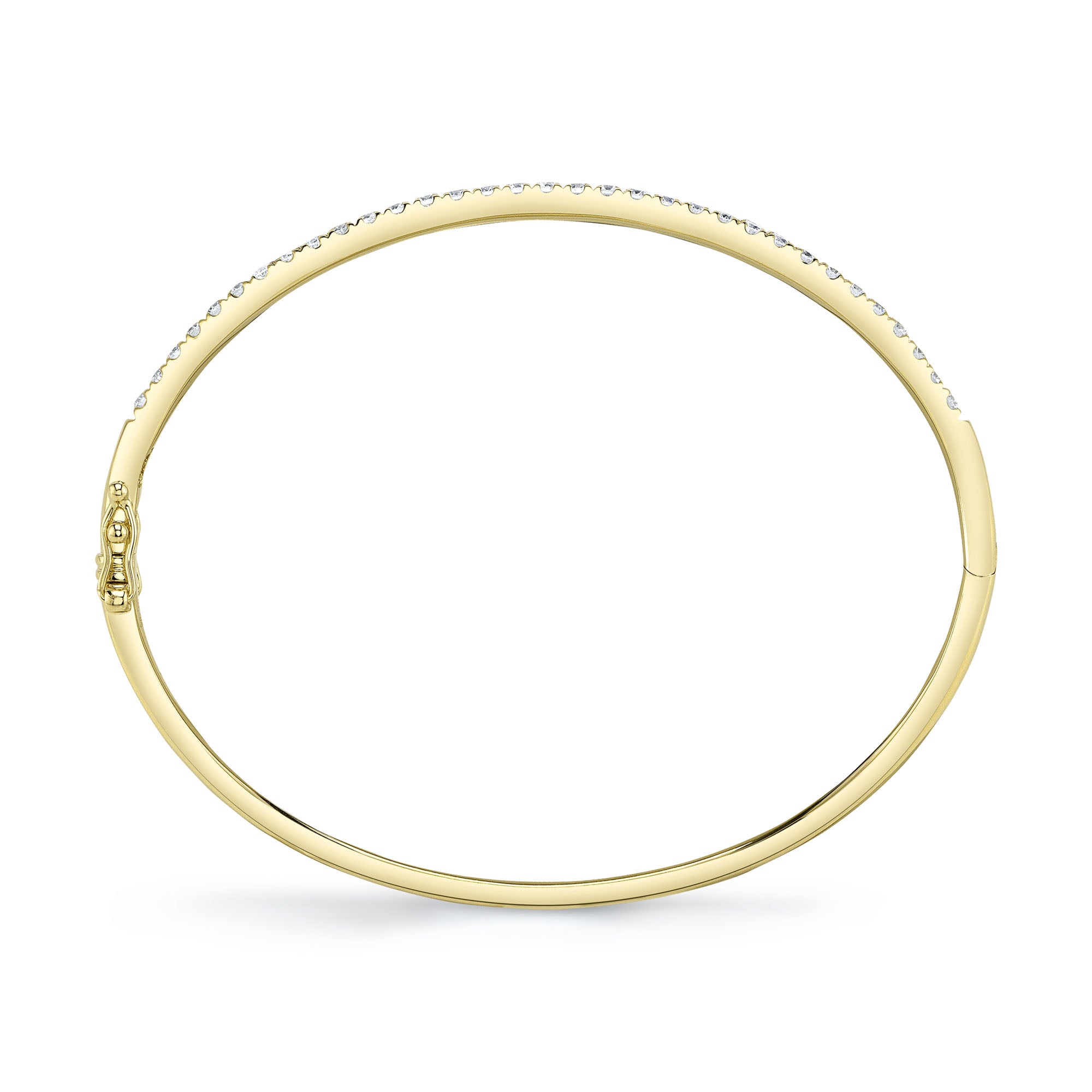 0.88CT 14K Y/G DIAMOND BANGLE