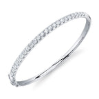 2.00CT 14K W/G DIAMOND BANGLE