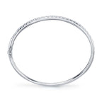 2.00CT 14K W/G DIAMOND BANGLE