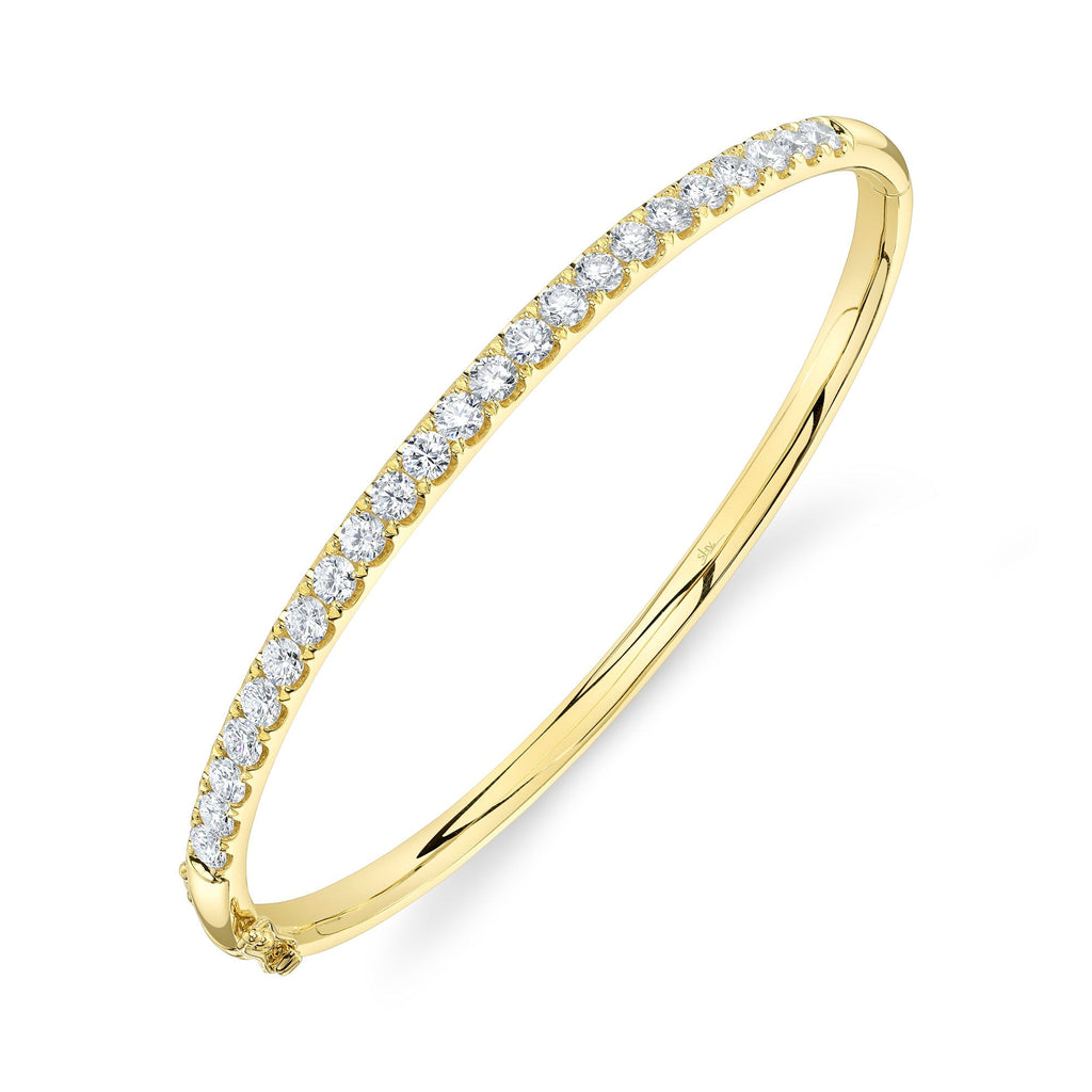 2.00CT 14K Y/G DIAMOND BANGLE