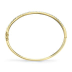 2.00CT 14K Y/G DIAMOND BANGLE