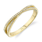 0.09CT 14K Y/G DIAMOND LADY'S RING