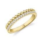 0.18CT 14K Y/G DIAMOND LADY'S RING