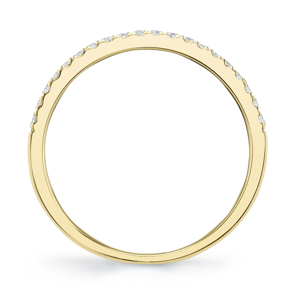 0.18CT 14K Y/G DIAMOND LADY'S RING
