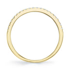 0.18CT 14K Y/G DIAMOND LADY'S RING