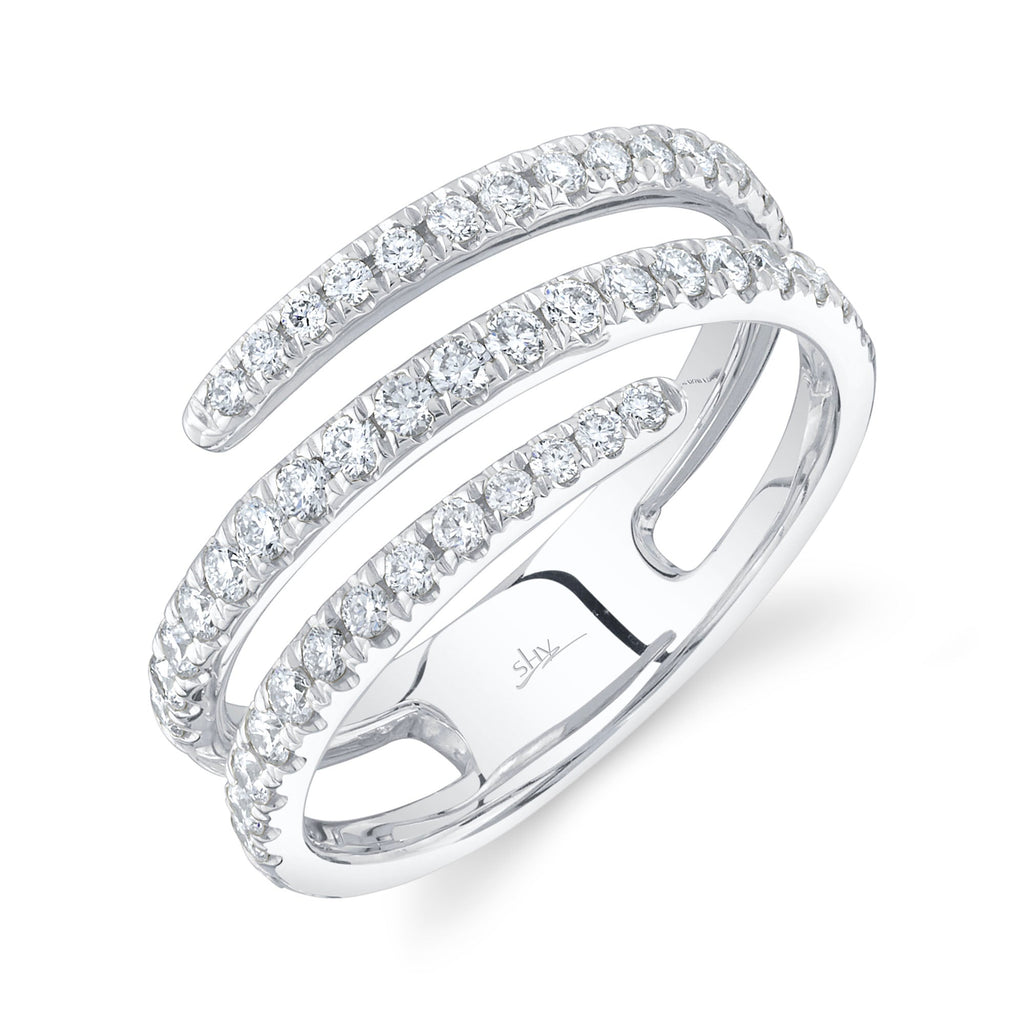 0.61CT 14K W/G DIAMOND RING