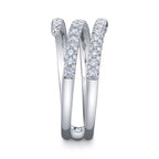 0.61CT 14K W/G DIAMOND RING