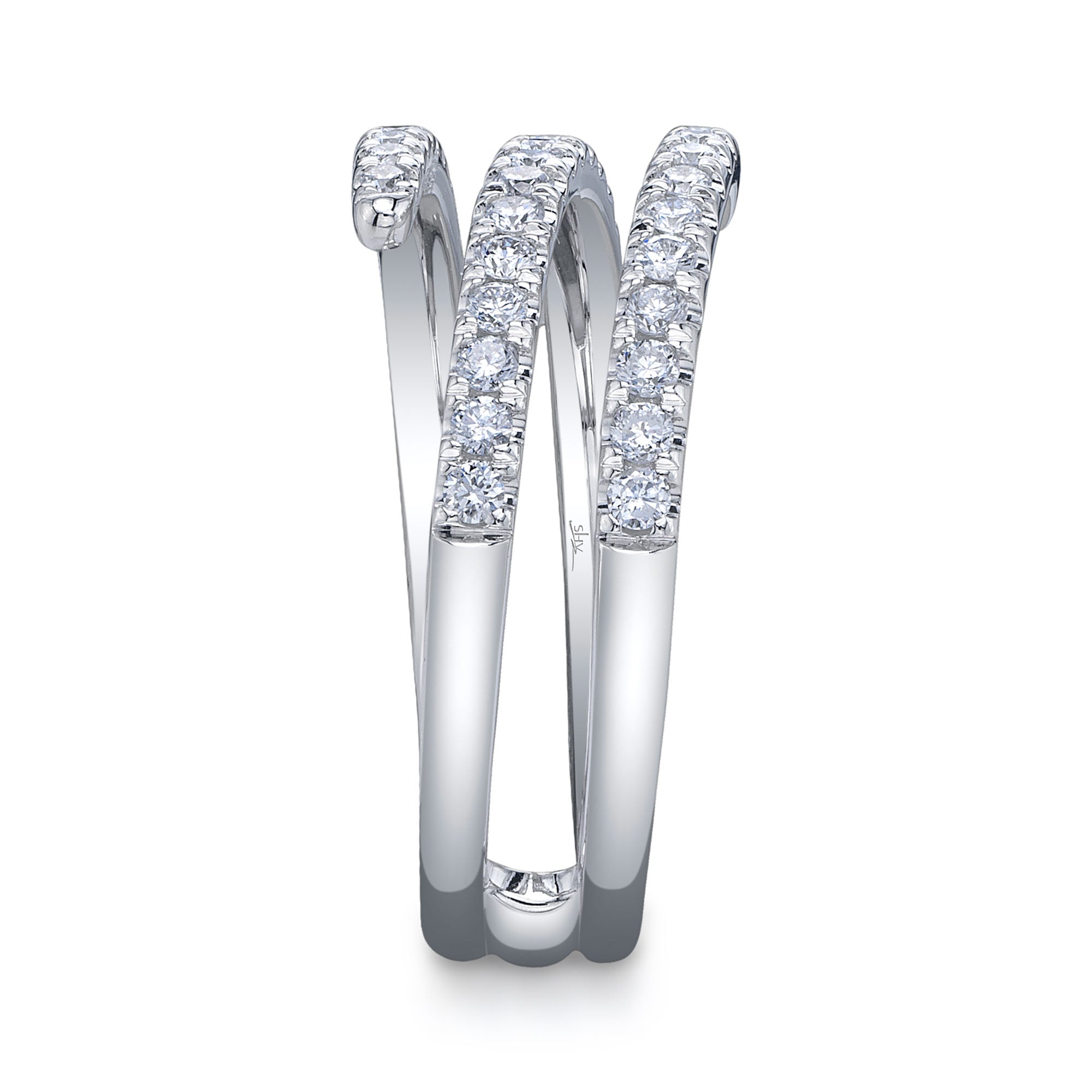 0.61CT 14K W/G DIAMOND RING