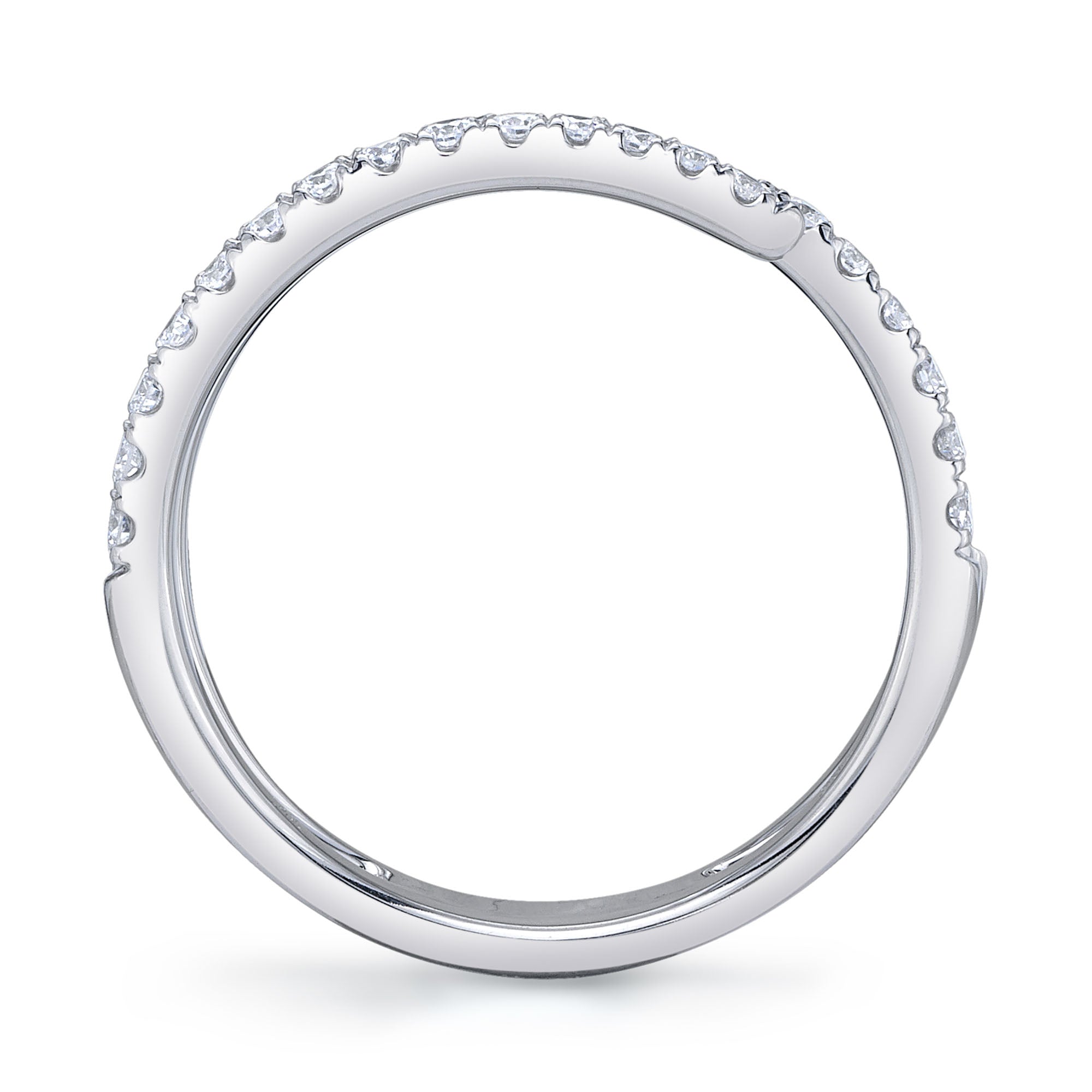 0.61CT 14K W/G DIAMOND RING
