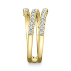 0.61CT 14K Y/G DIAMOND RING