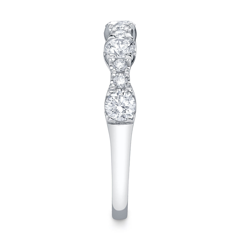 0.77CT 14K W/G DIAMOND LADY'S BAND