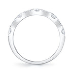 0.77CT 14K W/G DIAMOND LADY'S BAND