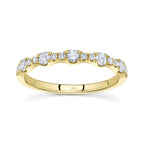 0.40CT 14K Y/G DIAMOND LADY'S BAND