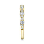 0.40CT 14K Y/G DIAMOND LADY'S BAND