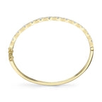 1.30CT 14K Y/G DIAMOND BANGLE