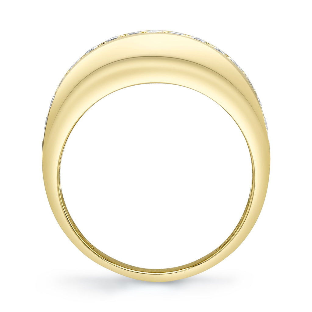 0.43CT 14K Y/G DIAMOND LADY'S RING