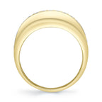 0.43CT 14K Y/G DIAMOND LADY'S RING