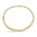 0.15CT 14K Y/G DIAMOND BANGLE