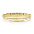 0.92CT 14K Y/G DIAMOND BANGLE