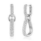 1.45CT 14K W/G DIAMOND EARRING