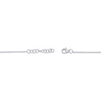 0.17CT 14K W/G DIAMOND BAR BRACELET