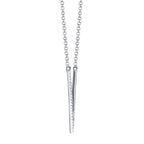 0.12CT 14K W/G DIAMOND NECKLACE
