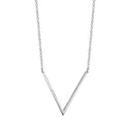0.12CT 14K W/G DIAMOND NECKLACE
