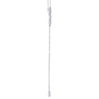0.29CT 14K W/G DIAMOND LARIAT NECKLACE