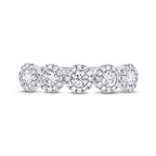 0.70CT 14K W/G DIAMOND LADY'S BAND SZ 6