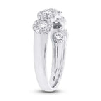 0.70CT 14K W/G DIAMOND LADY'S BAND SZ 6