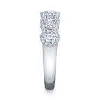 0.70CT 14K W/G DIAMOND LADY'S BAND
