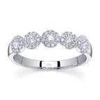 0.40CT 14K W/G DIAMOND LADY'S BAND