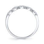 0.40CT 14K W/G DIAMOND LADY'S BAND