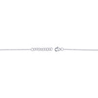 0.05CT 14K W/G DIAMOND PAVE CIRCLE BRACELET