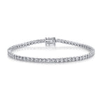 1.00CT 14K W/G DIAMOND TENNIS BRACELET