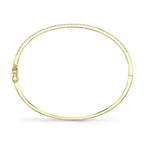 0.62CT 14K Y/G DIAMOND BANGLE
