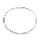 0.38CT 14K W/G DIAMOND BANGLE