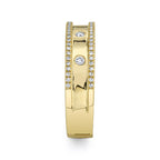0.23CT 14K Y/G DIAMOND LADY'S RING