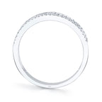 0.55CT 14K W/G DIAMOND BAGUETTE LADY'S BAND