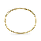 0.69CT 14K Y/G DIAMOND BANGLE