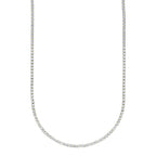 2.49CT 14K Y/G DIAMOND TENNIS NECKLACE
