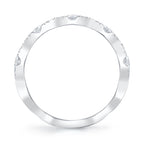 0.38CT 14K W/G DIAMOND LADY'S BAND